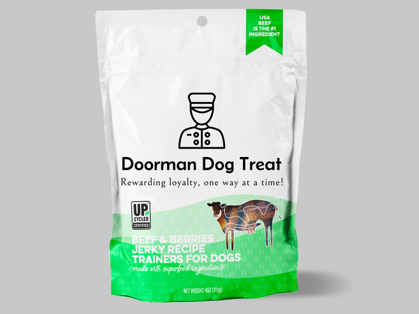 Doorman Dog Treat -Beef & Berries Recipe