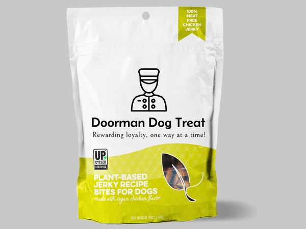 Doorman Dog Treat -Plant-Based Chicken Flavor Jerky